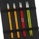Lana Grossa Naalden Set Aluminium Rainbow klein (zwart)