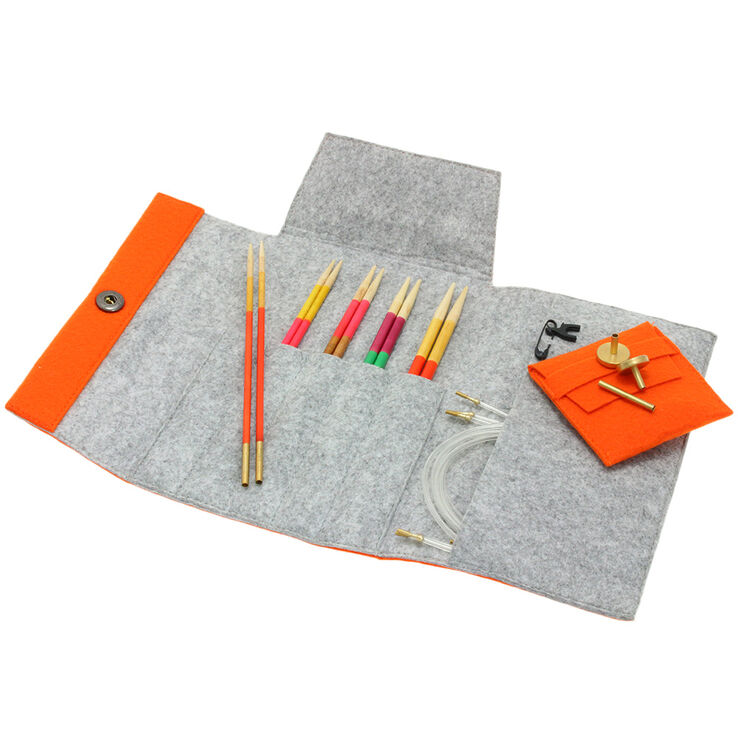 Lana Grossa Naalden Set Ayurveda (oranje)