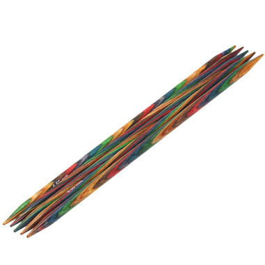 Lana Grossa Kousenbreinaalden Designer Hout Multicolor dikte 6,5/20cm