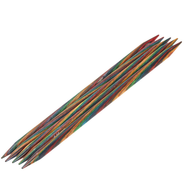 Lana Grossa Kousenbreinaalden Designer Hout Multicolor dikte 8,0/20cm