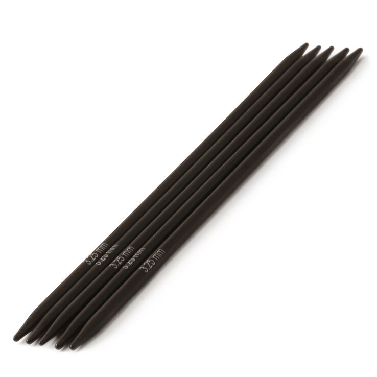 Lana Grossa Kousenbreinaalden Nera Ebbehout dikte 3,25/15cm