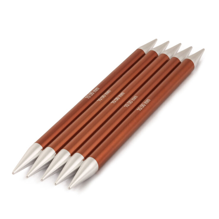 Lana Grossa Kousenbreinaalden Aluminium Rainbow dikte 10,0/20cm