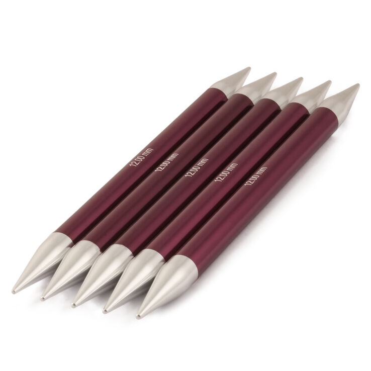 Lana Grossa Kousenbreinaalden Aluminium Rainbow dikte 12,0/20cm