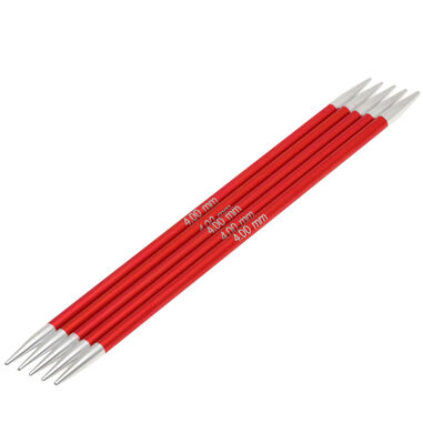 Lana Grossa Kousenbreinaalden Aluminium Rainbow dikte 4,0/15cm