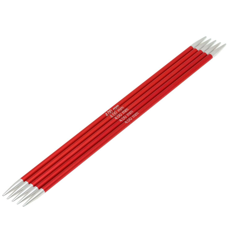 Lana Grossa Kousenbreinaalden Aluminium Rainbow dikte 4,0/20cm