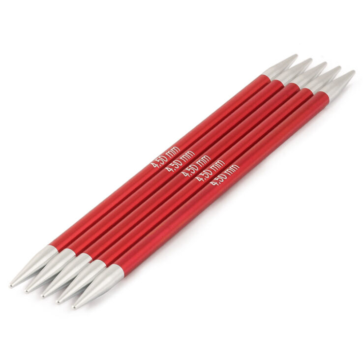 Lana Grossa Kousenbreinaalden Aluminium Rainbow dikte 4,5/15cm