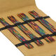 Lana Grossa Set van naalden zonder knop Designer Hout Multicolor (bruin)
