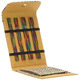 Lana Grossa Set van naalden zonder knop Designer Hout Multicolor (bruin)