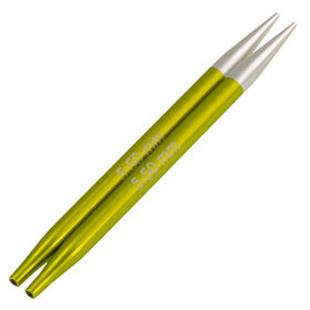 Lana Grossa Naald Punten Vario Aluminium Rainbow dikte 5,5 kort