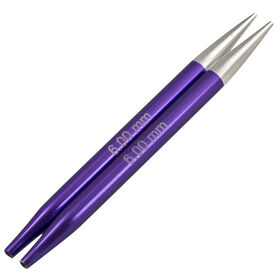 Lana Grossa Naald Punten Vario Aluminium Rainbow dikte 6,0 kort