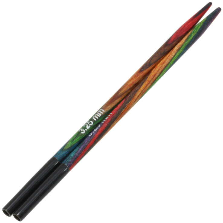 Lana Grossa Naald punten Vario design hout Multicolor dikte 3,25 kort
