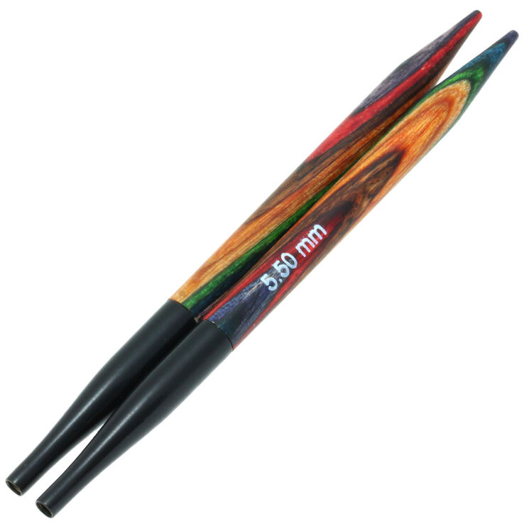 Lana Grossa Naald punten Vario design hout Multicolor dikte 5,5 kort