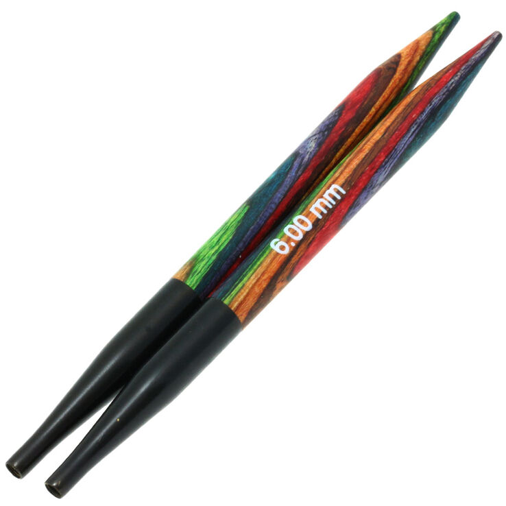 Lana Grossa Naald punten Vario design hout Multicolor dikte 6,0