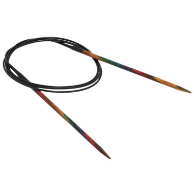 Lana Grossa Rondbreinaalden Designer Hout Multicolor dikte 3,5/100cm
