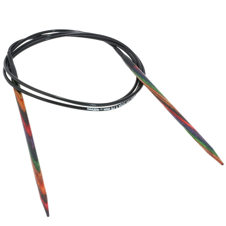 Lana Grossa Rondbreinaalden Designer Hout Multicolor dikte 3,75/100cm