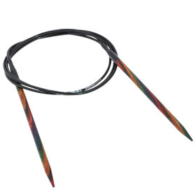 Lana Grossa Rondbreinaalden Designer Hout Multicolor dikte 4,0/100cm