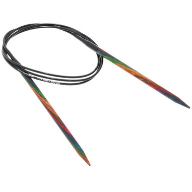 Lana Grossa Rondbreinaalden Designer Hout Multicolor dikte 5,5/100cm