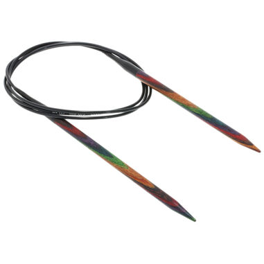 Lana Grossa Rondbreinaalden Designer Hout Multicolor dikte 5,0/100cm