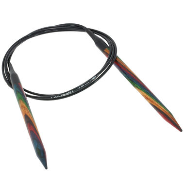 Lana Grossa Rondbreinaalden Designer Hout Multicolor dikte 6,0/100cm