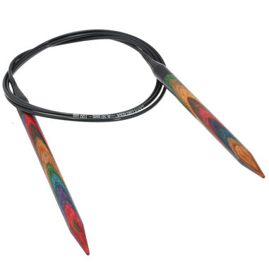 Lana Grossa Rondbreinaalden Designer Hout Multicolor dikte 6,5/100cm