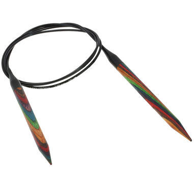 Lana Grossa Rondbreinaalden Designer Hout Multicolor dikte 7,0/100cm