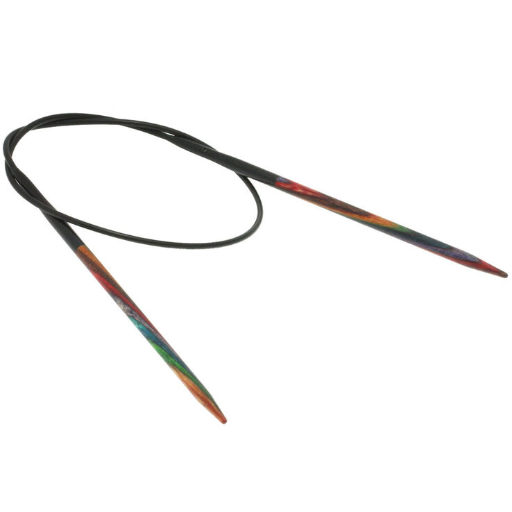 Lana Grossa Rondbreinaalden Designer Hout Multicolor dikte 3,25/40cm