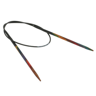 Lana Grossa Rondbreinaalden Designer Hout Multicolor dikte 3,5/40cm