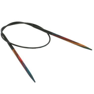 Lana Grossa Rondbreinaalden Designer Hout Multicolor dikte 4,0/40cm