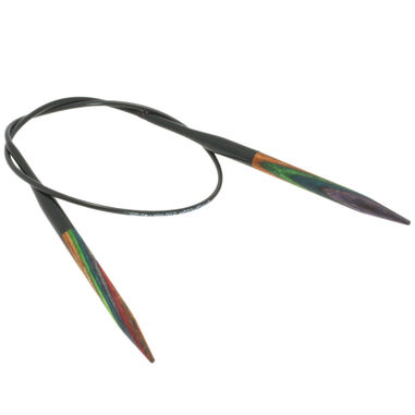 Lana Grossa Rondbreinaalden Designer Hout Multicolor dikte 5,0/40cm