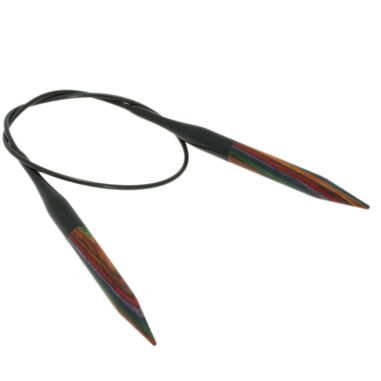 Lana Grossa Rondbreinaalden Designer Hout Multicolor dikte 7,0/40cm