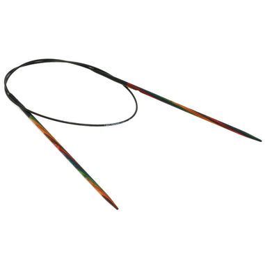 Lana Grossa Rondbreinaalden Designer Hout Multicolor dikte 3,0/60cm