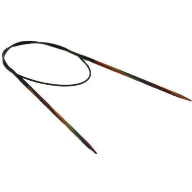 Lana Grossa Rondbreinaalden Designer Hout Multicolor dikte 3,5/60cm