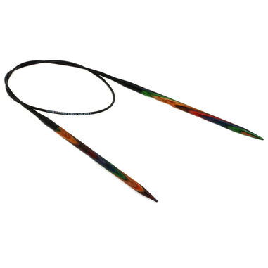 Lana Grossa Rondbreinaalden Designer Hout Multicolor dikte 5,0/60cm