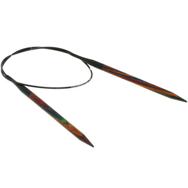 Lana Grossa Rondbreinaalden Designer Hout Multicolor dikte 6,0/60cm
