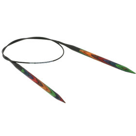 Lana Grossa Rondbreinaalden Designer Hout Color dikte 6,5/60cm