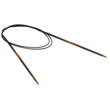 Lana Grossa Rondbreinaalden Designer Hout Multicolor dikte 3,0/80cm