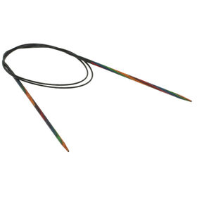 Lana Grossa Rondbreinaalden Designer Hout Multicolor dikte 3,25/80cm