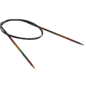 Lana Grossa Rondbreinaalden Designer Hout Multicolor dikte 3,5/80cm