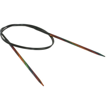 Lana Grossa Rondbreinaalden Designer Hout Multicolor dikte 3,5/80cm