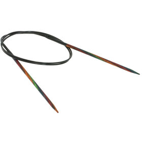 Lana Grossa Rondbreinaalden Designer Hout Multicolor dikte 3,75/80cm