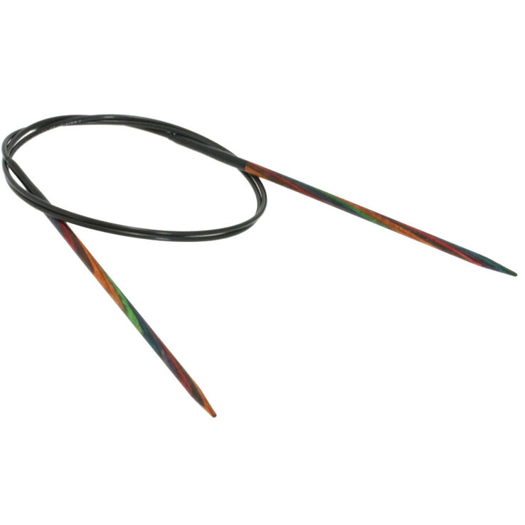 Lana Grossa Rondbreinaalden Designer Hout Multicolor dikte 3,75/80cm