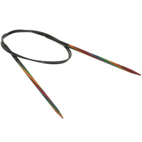 Lana Grossa Rondbreinaalden Designer Hout Multicolor dikte 4,0/80cm