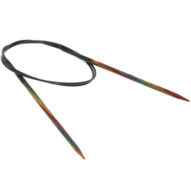 Lana Grossa Rondbreinaalden Designer Hout Multicolor dikte 4,0/80cm