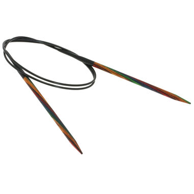 Lana Grossa Rondbreinaalden Designer Hout Multicolor dikte 4,5/80cm