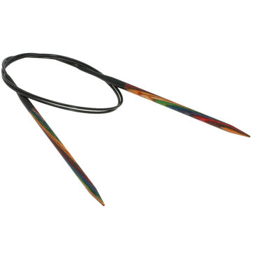 Lana Grossa Rondbreinaalden Designer Hout Multicolor dikte 5,0/80cm