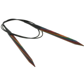 Lana Grossa Rondbreinaalden Designer Hout Multicolor dikte 8,0/80cm