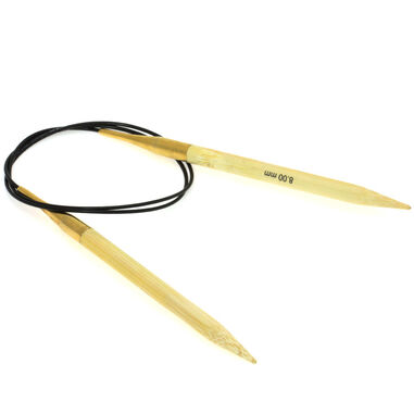 Lana Grossa Rondbreinaalden Bamboe dikte 8,0/80cm