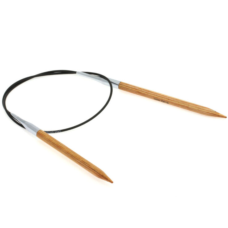 Lana Grossa Rondbreinaalden Designer Hout Natuur dikte 6,0/60cm