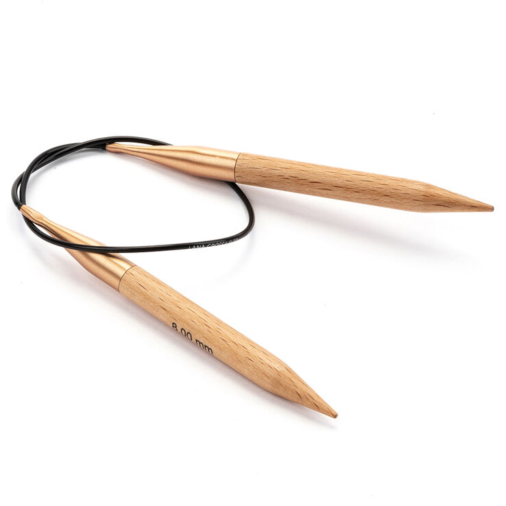 Lana Grossa Rondbreinaalden beuk (Tanja Steinbach Edition) dikte 8,0/40cm