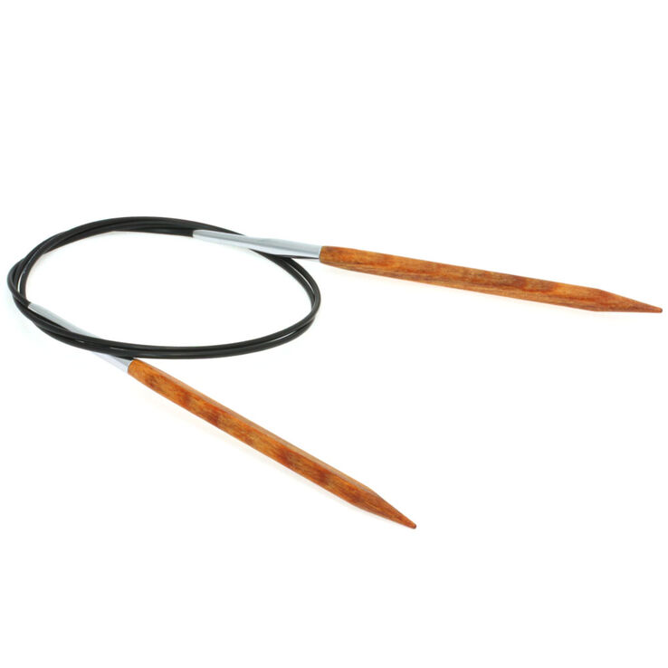 Lana Grossa Rondbreinaalden Designer Hout Quattro dikte 6,0/80cm